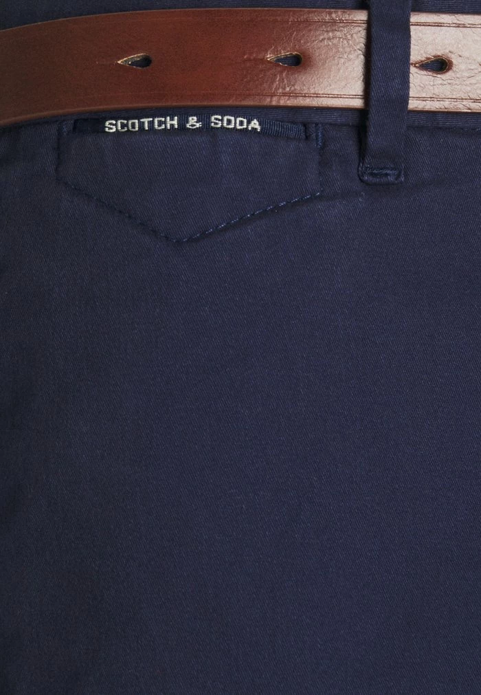Scotch & Soda BELTED CHINO - Chino - Navy 6 Scotch & Soda BELTED CHINO - Chino - Navy – Image 6
