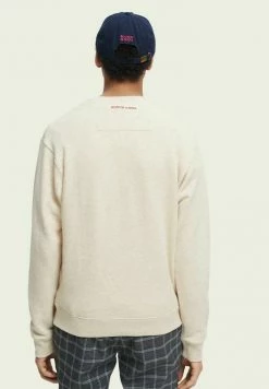 Scotch & Soda REGULAR-FIT - Sweatshirt - Ecru Melange -Scotch & Soda Soldes e8803d4063b548d4accca87f89344de5