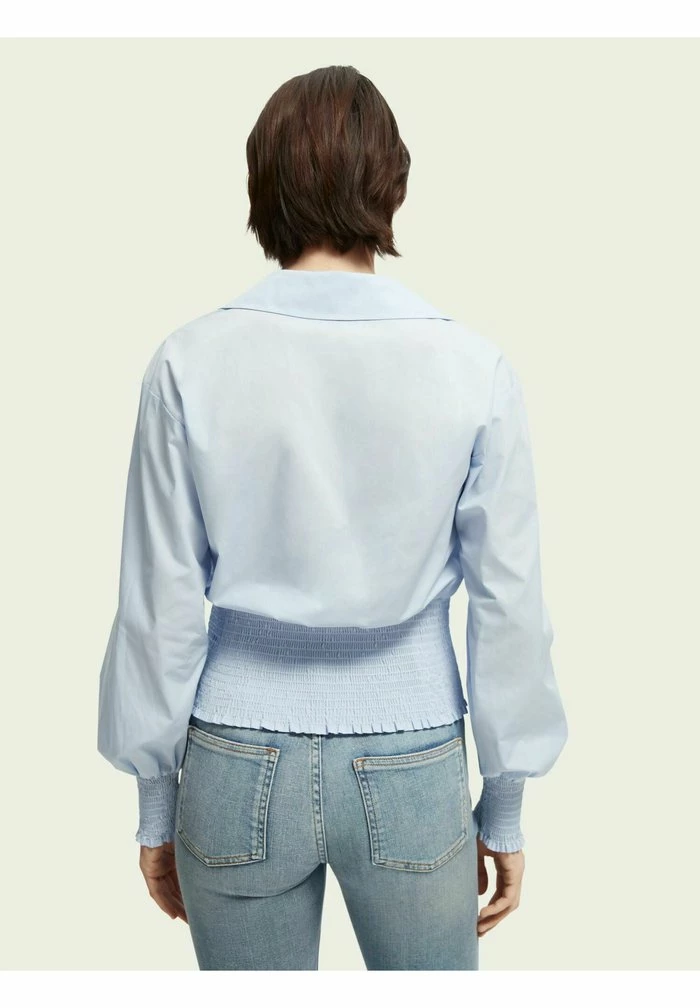 Scotch & Soda Blouse - Sky Blue 3 Scotch & Soda Blouse - Sky Blue – Image 3