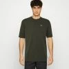 Scotch & Soda REGULAR FIT SHORT SLEEVED WITH CHEST POCKET - T-shirt Basique - Utility Green