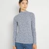 Scotch & Soda PRINTED LONGSLEEVE WITH HIGH NECK - T-shirt à Manches Longues - Combo