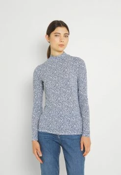 Scotch & Soda PRINTED LONGSLEEVE WITH HIGH NECK - T-shirt à Manches Longues - Combo