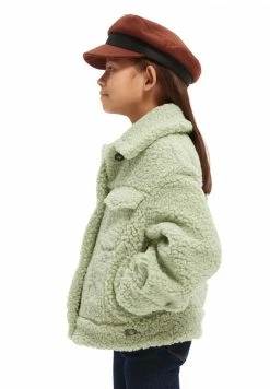 Scotch & Soda BOXY FIT BONDED TRUCKER - Veste D'hiver - Pistache -Scotch & Soda Soldes e92e4a6d8c634d80a7dbceffced7c312