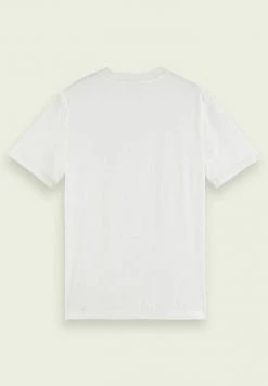 Scotch & Soda GRAPHIC - T-shirt Imprimé - Denim White -Scotch & Soda Soldes e93c7b5969f843eb814d1461db09649f