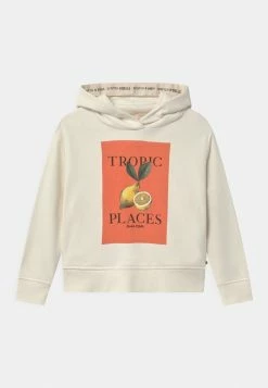 Scotch & Soda BOXY FIT HOODY WITH ARTWORK - Sweatshirt - Off White
