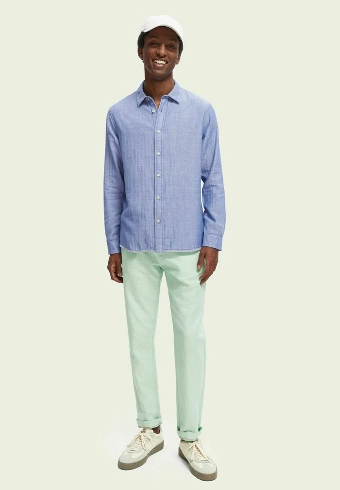 Scotch & Soda REGULAR-FIT BONDED - Chemise - Blue Melange 2 Scotch & Soda REGULAR-FIT BONDED - Chemise - Blue Melange – Image 2