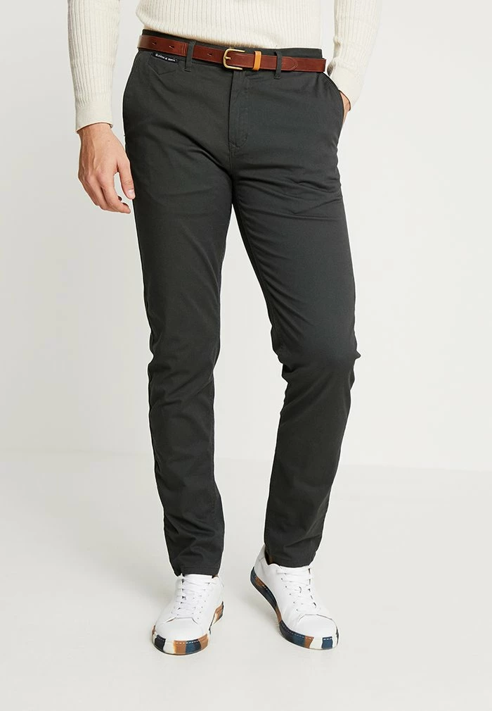 Scotch & Soda MOTT CLASSIC - Chino - Charcoal 1 Scotch & Soda MOTT CLASSIC - Chino - Charcoal