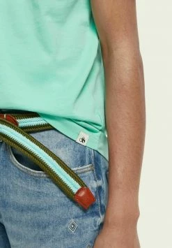 Scotch & Soda T-shirt Basique - Light Blue 10 Scotch & Soda T-shirt Basique - Light Blue -Scotch & Soda Soldes ea6161a434774d98ad658e828ae02bd2