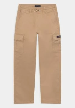 Scotch & Soda ELASTICATED-WAIST ORGANIC - Pantalon Cargo - Sand