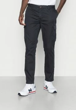 Scotch & Soda STUART GARMENT DYED REGULAR SLIM FIT - Pantalon Cargo - Night