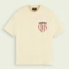 Scotch & Soda T-shirt Imprimé - Ecru