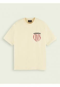 Scotch & Soda T-shirt Imprimé - Ecru