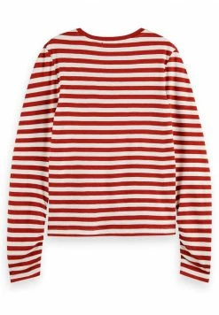 Scotch & Soda TEE WITH ROUNDED SPECIAL SLEEVES - T-shirt à Manches Longues - Copper/offwhite 10 Scotch & Soda TEE WITH ROUNDED SPECIAL SLEEVES - T-shirt à Manches Longues - Copper/offwhite -Scotch & Soda Soldes ebaedf7a92344ad29f3cea7b3055d8b5