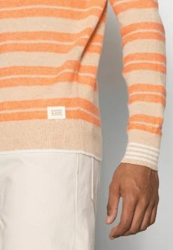 Scotch & Soda STRUCTURED BLEND CREWNECK - Pullover - Orange 9 Scotch & Soda STRUCTURED BLEND CREWNECK - Pullover - Orange -Scotch & Soda Soldes ebdf136063c743a5ae89fd02861eaf80