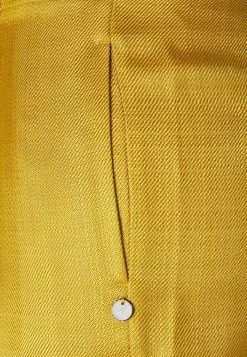 Scotch & Soda TAILORED PANTS IN SHINY BLEND - Pantalon Classique - Marigold -Scotch & Soda Soldes ebfb30aac80344c7b3cbeaf372ac7b0c