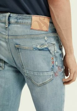 Scotch & Soda Jean Slim - Good Time Blue -Scotch & Soda Soldes ec07298d370c4517a8d7dffd7b99e6a5