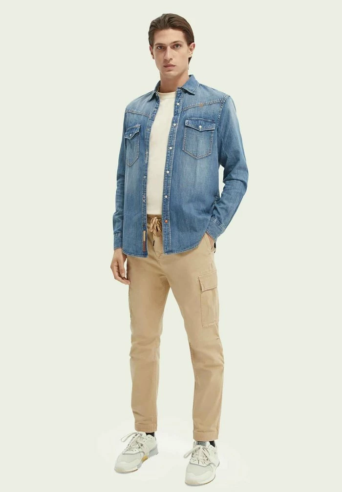 Scotch & Soda Chemise - Washed Indigo 2 Scotch & Soda Chemise - Washed Indigo – Image 2