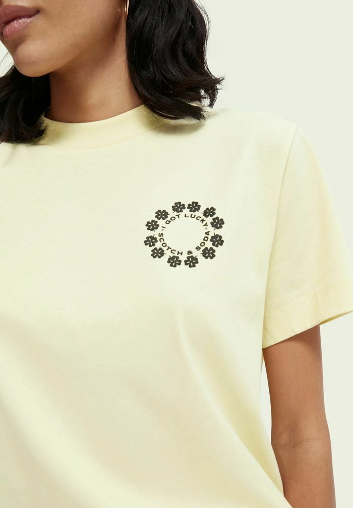 Scotch & Soda T-shirt Imprimé - Lemonade 4 Scotch & Soda T-shirt Imprimé - Lemonade – Image 4