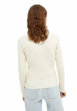 Scotch & Soda WRAPOVER - T-shirt à Manches Longues - Ecru -Scotch & Soda Soldes ed07bfa7b32845fa861b5e600ebd8e91