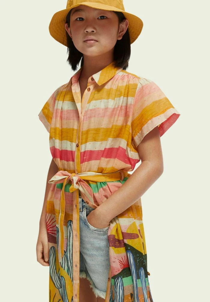 Scotch & Soda ABEL - Robe Chemise - Multicoloured 4 Scotch & Soda ABEL - Robe Chemise - Multicoloured – Image 4