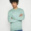 Scotch & Soda CLASSIC CREWNECK PULL - Pullover - Seafoam Melange