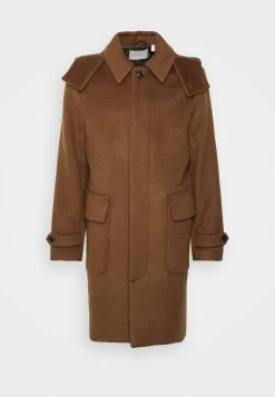 Scotch & Soda LONG HOODED COAT - Manteau Classique - Aviator Brown -Scotch & Soda Soldes ef0d031004c7424ea17b91a3c048be65