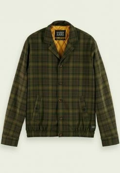 Scotch & Soda Veste Mi-saison - Khaki, Olive -Scotch & Soda Soldes ef1022be27db49eb8e83fcbf7d4b6216