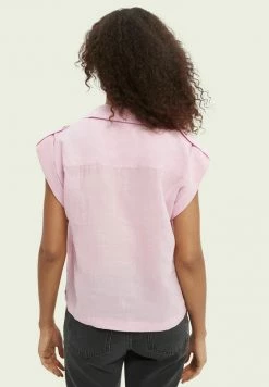 Scotch & Soda Chemisier - Memphis Pink -Scotch & Soda Soldes f01c7b88ddc249e68b324b83a8de7adc