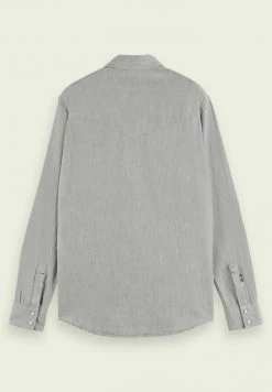 Scotch & Soda REGULAR - Chemise - Grey 13 Scotch & Soda REGULAR - Chemise - Grey -Scotch & Soda Soldes f0421eb60b1e49d1bf1f3cd691940344