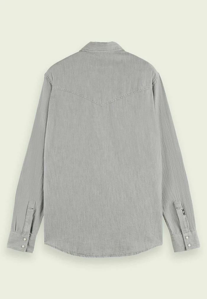 Scotch & Soda REGULAR - Chemise - Grey 7 Scotch & Soda REGULAR - Chemise - Grey – Image 7