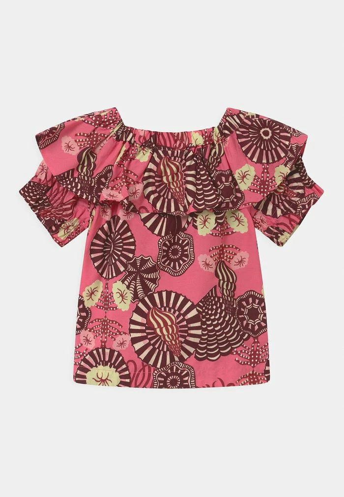 Scotch & Soda RUFFLE ALL-OVER PRINT - Blouse - Multi-coloured 2 Scotch & Soda RUFFLE ALL-OVER PRINT - Blouse - Multi-coloured – Image 2