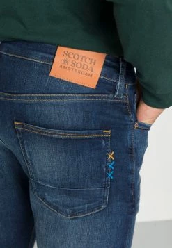 Scotch & Soda CLOUD OF SMOKE - Jean Slim - Blue Denim -Scotch & Soda Soldes f0c6fbd96cd240499117507ee834e99b