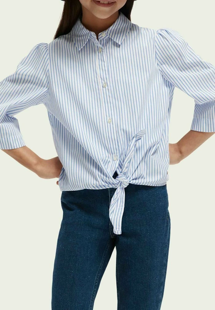 Scotch & Soda VOLUMINOUSLY - Chemisier - Blue 5 Scotch & Soda VOLUMINOUSLY - Chemisier - Blue – Image 5