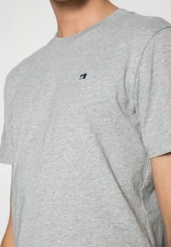 Scotch & Soda T-shirt Basique - Grey Melange -Scotch & Soda Soldes f18ee38ae50249e89c051eb0ed879e61