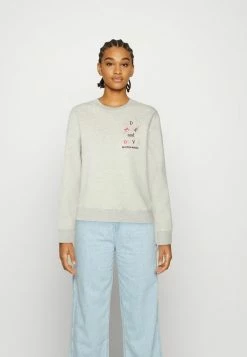 Scotch & Soda GRAPHIC - Sweatshirt - Grey Melange