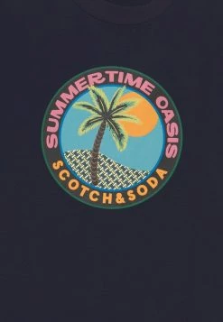 Scotch & Soda SKATE FIT ARTWORK - T-shirt Imprimé - Night -Scotch & Soda Soldes f2486c7e6c844997971b77e8817202c2