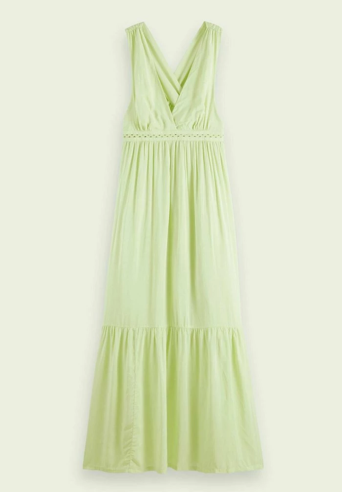 Scotch & Soda Robe Longue - Lime 7 Scotch & Soda Robe Longue - Lime – Image 7