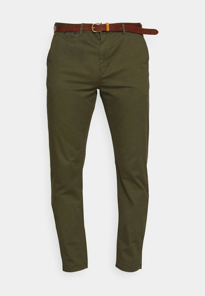 Scotch & Soda BELTED CHINO - Chino - Military 4 Scotch & Soda BELTED CHINO - Chino - Military – Image 4