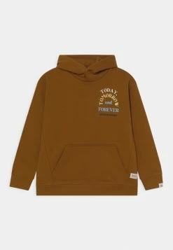 Scotch & Soda ARTWORK HOODIE - Sweatshirt - Tobacco