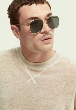 Scotch & Soda Pullover - White Sand Melange -Scotch & Soda Soldes f4edda994b6441abb94759163605c537