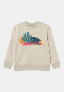 Scotch & Soda ABEL BOXY FIT ARTWORK - Sweatshirt - Ecru Melange