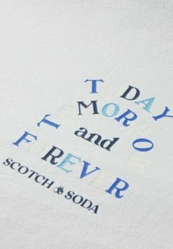 Scotch & Soda REGULAR FIT ARTWORK - T-shirt Imprimé - Dream Blue -Scotch & Soda Soldes f6b7327b56c74c8c9fa2edcea069d2a4