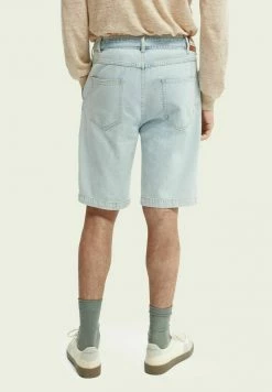 Scotch & Soda Short En Jean - Washed Indigo -Scotch & Soda Soldes f6eb69ae22724e6c9507b10de82093f4