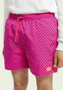 Scotch & Soda Short De Bain - Pink -Scotch & Soda Soldes f6efec2852bf431db7647e35d3a96a0d