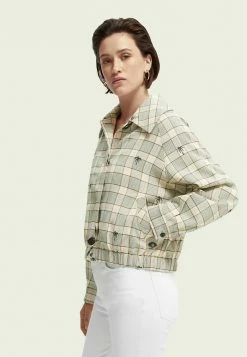 Scotch & Soda Veste Mi-saison - Combo F -Scotch & Soda Soldes f7da9f89b29a473fa058e83a259e59db