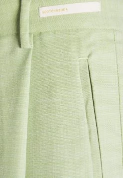 Scotch & Soda SEASONAL FIT LIGHTWEIGHT - Pantalon Classique - Green Pearl Melange -Scotch & Soda Soldes f8f7637910ef49348a91531e184dc461