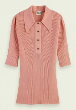 Scotch & Soda SLIM-FIT SHORT-SLEEVED - Polo - Desert Pink -Scotch & Soda Soldes f98abcb3964d4a17b4efd32facf4e477