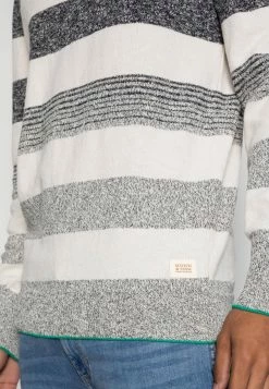 Scotch & Soda STRIPED CREWNECK - Pullover - Combo -Scotch & Soda Soldes f9b35367f369402ba98d8cc0fbbfa1f3