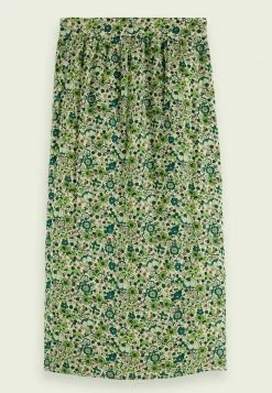 Scotch & Soda Jupe Portefeuille - Green -Scotch & Soda Soldes f9ee4ef9345b48d19acbdcff4c3aa554