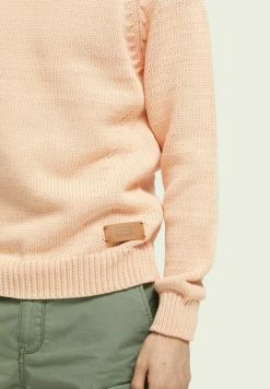 Scotch & Soda Pullover - Sunset Orange -Scotch & Soda Soldes fa40948c26754f6bb49b76edcb8376d7